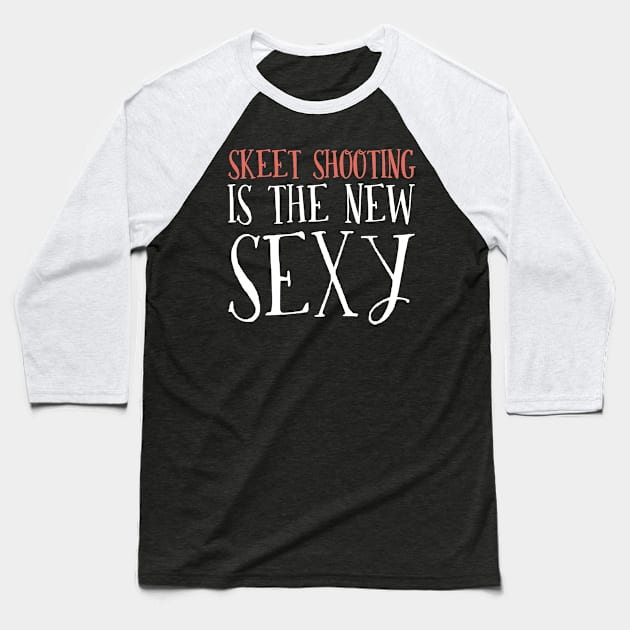 Gifts For Skeet Shooting Lovers Baseball T-Shirt by divawaddle